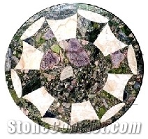Emerald Round - Waterjet Medallion