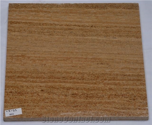 Ita Gold Lining Patent, India Yellow Sandstone Slabs & Tiles