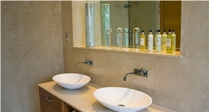 Bottocino Marble to Vanity and Walls