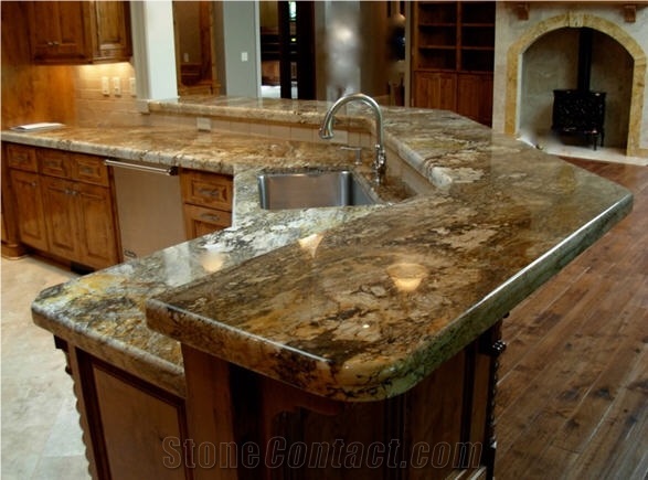 Giallo Persia Granite Countertop