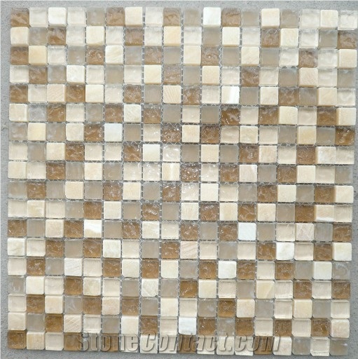 Glass Mosaic Mix Marble Mosaic