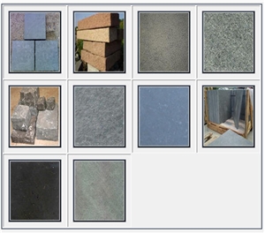 Viet Nam Black Basalt Slabs & Tiles