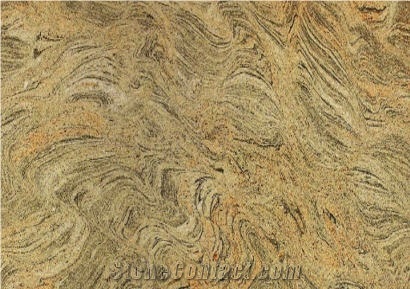 Juparana Colombo Gold Granite Slabs & Tiles, India Yellow Granite