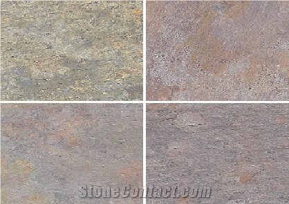 Peacock Slate Slabs & Tiles