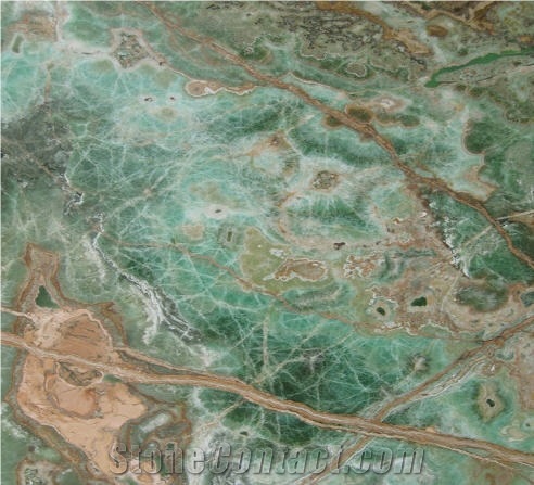 Onice Paradiso Smeralda Onyx Slabs & Tiles