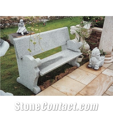 Grey Granite Bench