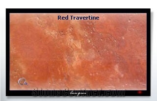 Iran Red Travertine