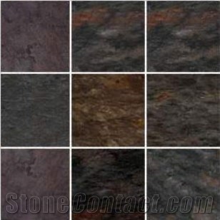 Kund Multicolor Slate - Rustic Slate