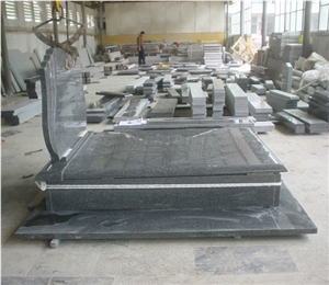 G654 Granite Tombstone