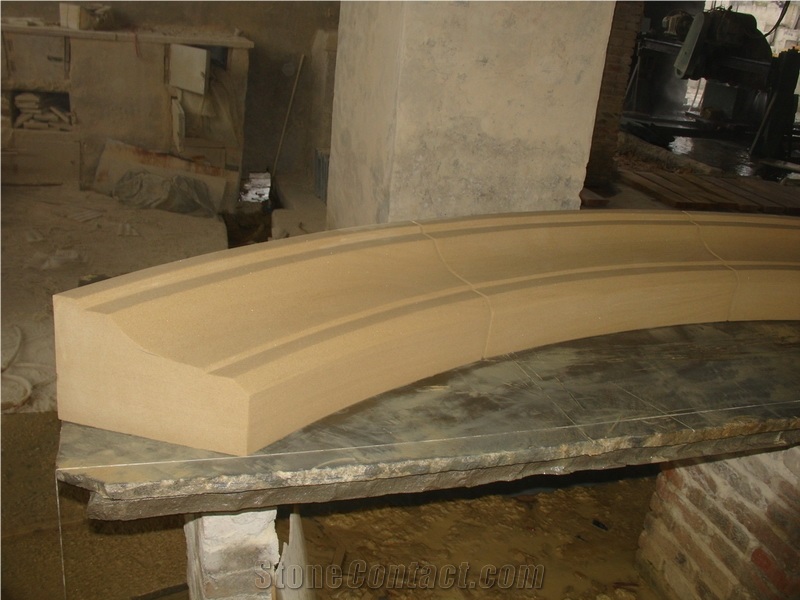 Beige Sandstone Door Frame