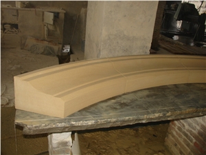Beige Sandstone Door Frame
