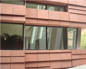 Red Sandstone Cladding 3