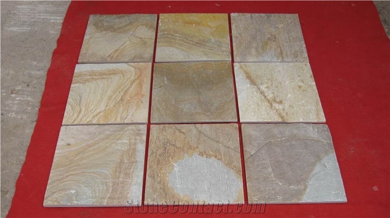 Yellow Slate Tiles BY-14