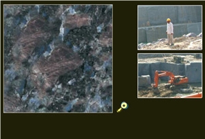 Sappire Blue Granite Rough Blocks