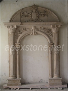 White Marble Door Arch White Marble Door Arch