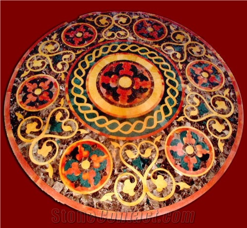 Marble Waterjet Medallion