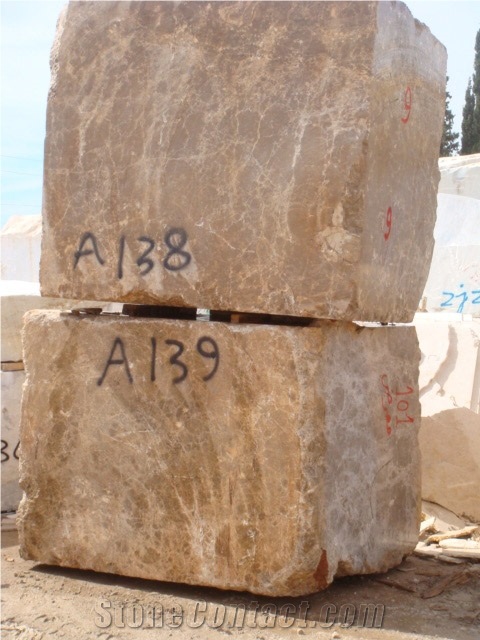 Light Emperador Blocks from Syria