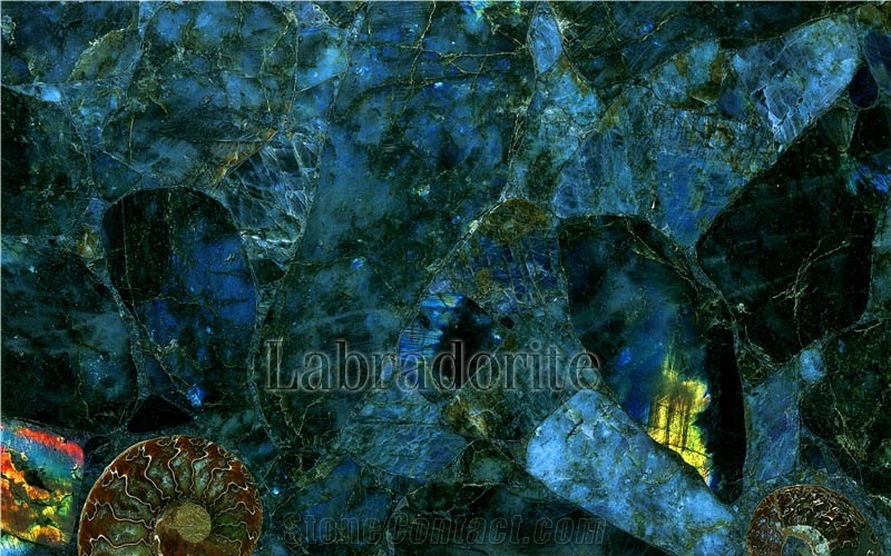 Labradorite Semi Precious Stone