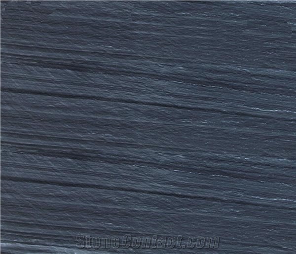 Black Slate with Black Stripes Black Slate Stone