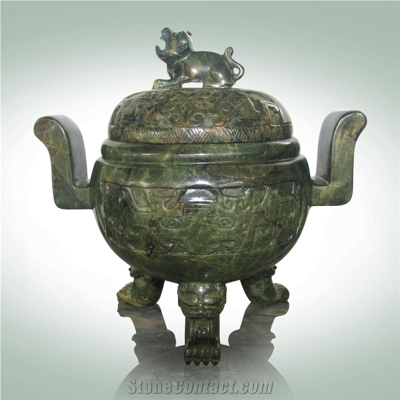 Marble Sculptures Green Marble Artifacts