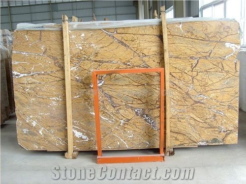 Rain Forest Brown Slab, Marble