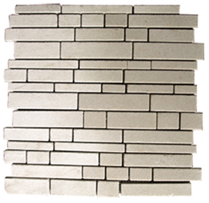 White Quartzite Mosaic