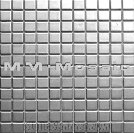 Silver Ceramic Mosaic