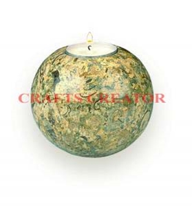 Green Onyx T-Lights Lamps
