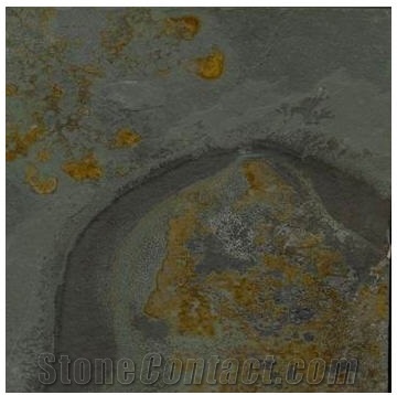 Multicolor Slate Slabs & Tiles