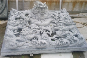 Grey Granite Handcraft Carving