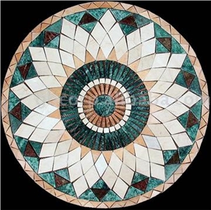 Marble Mosaic Medallions