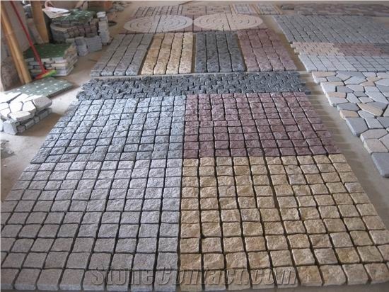 Granite Cube Stone