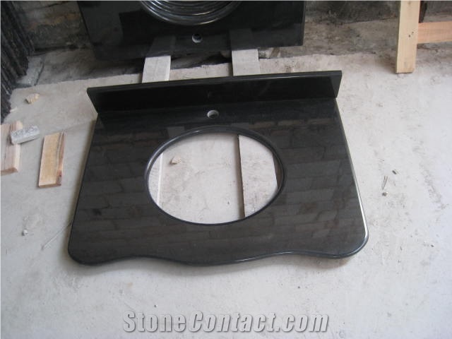 Absolute Black Vanity Top