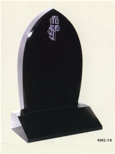 Shanxi Black European Style Tombstone