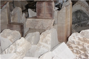Sotenal Alabaster Block, Spain White Alabaster