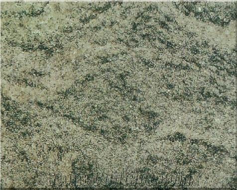 Multicolor Green Granite Slabs & Tiles