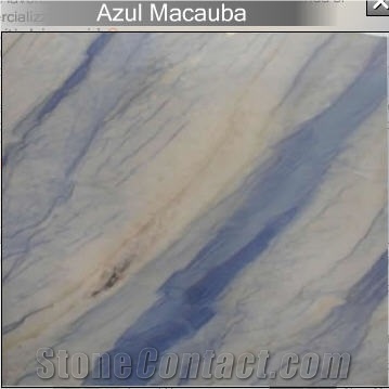 Azul Macaubas Quartzite Slabs & Tiles, Brazil Blue Quartzite