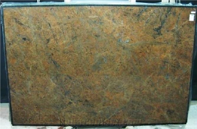 Abstract Brown Granite Slabs, Brazil Brown Granite