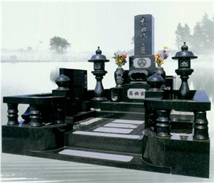 Tombstones in Japanese Style Tombstones in Japanese Style