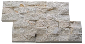 Crema Marfil Split Face Mosaic