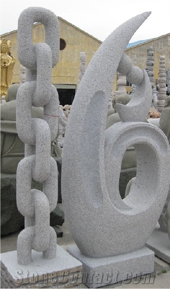 Yellow Granite Sculpture