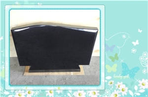 Black Granite Tombstone
