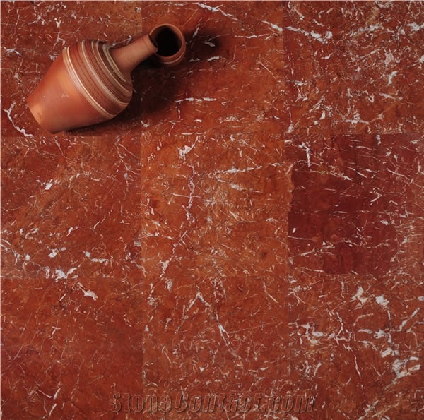 Ekol Cherry Marble Slabs & Tiles, Turkey Red Marble