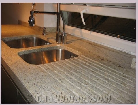 Kashmir White Granite Countertop