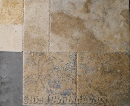Patinato, Versaille Pattern, Honed and Chiseld Edg