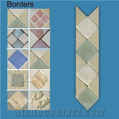 Jerusalem Stone Limestone Mosaic Borders