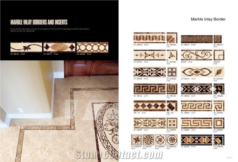 Marble Inlay Border Series