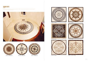 Marble Waterjet Medallions