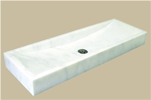 Mugla White Marble Sinks & Basins