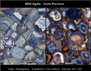 Wild Agate Semi-Precious Stone